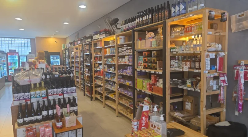 Interior da Veneta Distribuidora de Alimentos